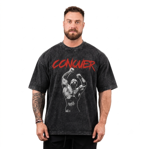 Chris Bumstead Conquer Washed T-Shirt