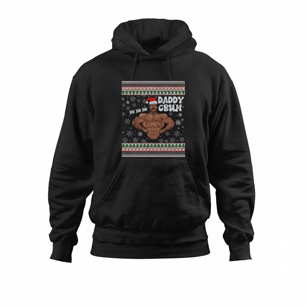 Chris Bumstead Hoodies – Daddy Cbum Christmas Edition