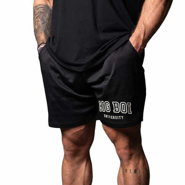 Big Boi University Workout Style Shorts