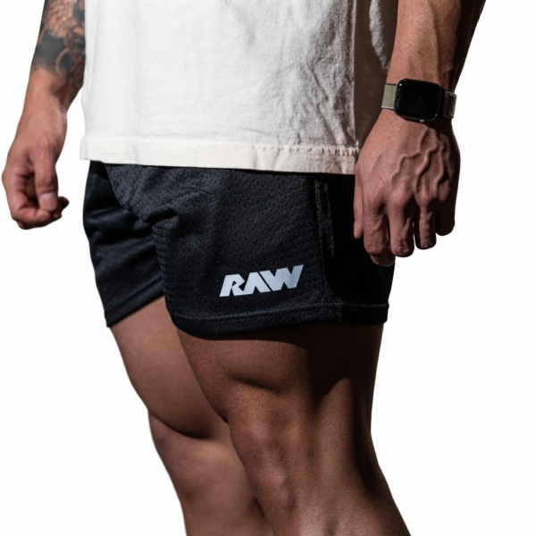 Chris Bumstead Logo Raw Workout Style Shorts