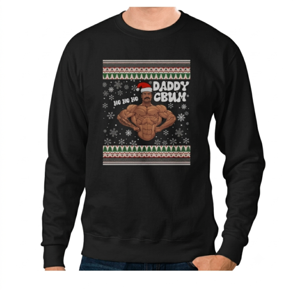 Chris Bumstead Sweatshirts – Daddy Cbum Christmas Edition