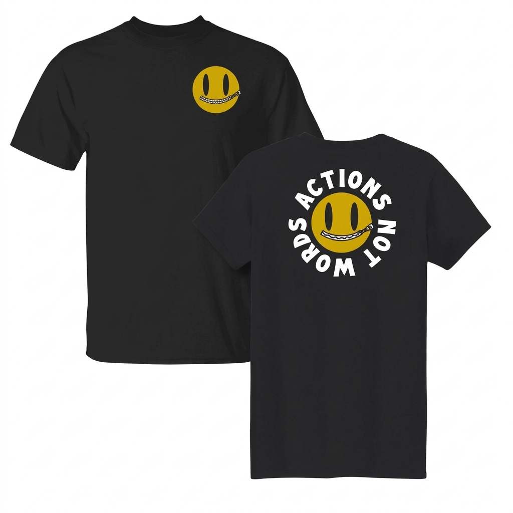 Chris Bumstead T-Shirts – Actions Not Words Classic T-Shirt