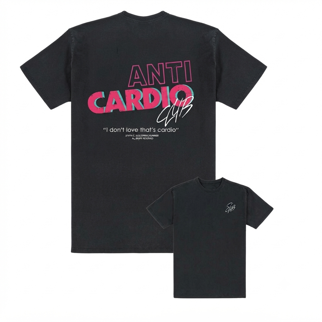 Chris Bumstead T-Shirts – Anti Cardio Club Classic T-Shirt