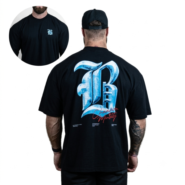 Chris Bumstead T-Shirts – Chrome B Champion Mentality Classic T-shirt