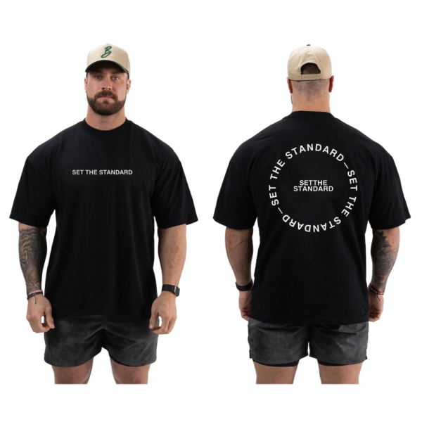 Chris Bumstead T-Shirts – Set The Standard Circle Classic T-shirt