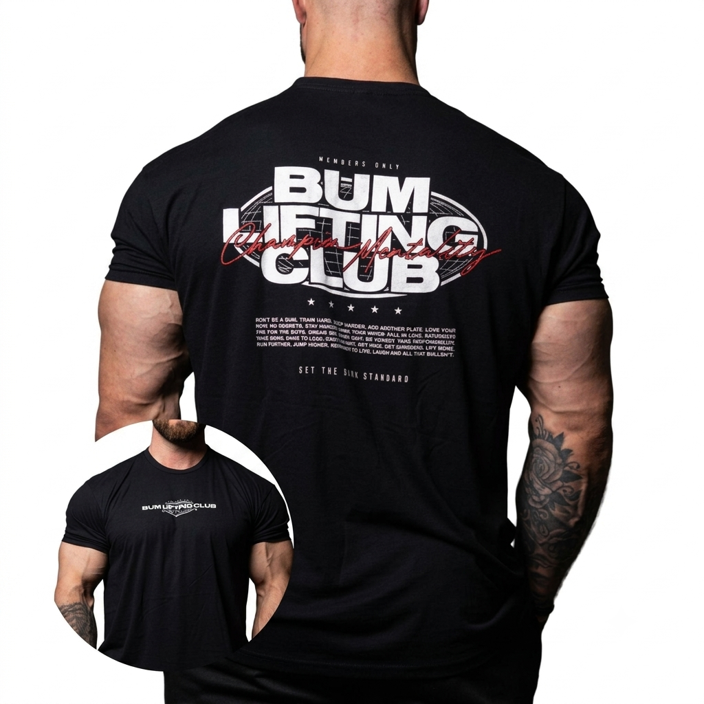 Chris Bumstead T-shirts – The Club Bum Lifting Classic T-shirt